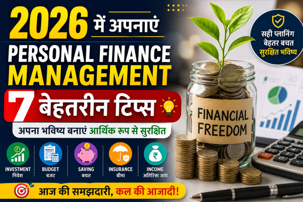 2026 में Personal Finance Management के 7 बेहतरीन Tips | भविष्य के लिए पैसे कैसे बचाएं? 2 2026 में Personal Finance Management के 7 बेहतरीन Tips